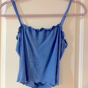 Blue tank top
